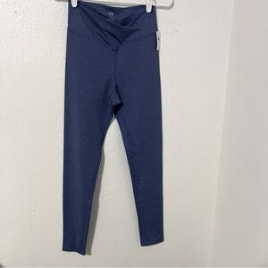 Gap Teens Go Dry Moisture Wicking Leggings Blue XXXL (18-20) NWT Running Yoga